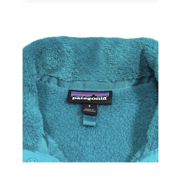 Patagonia Re-Tool Snap T Pullover Fleece Womens Small Teal Polartec 25442 - Picture 4 of 9
